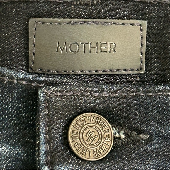 Mother The Mid Rise Dazzler Ankle jeans Now or Never 26 - Picture 12 of 15
